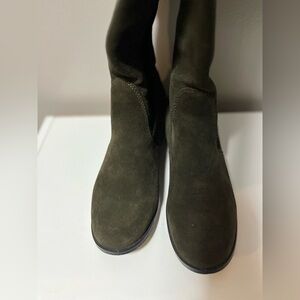 Restricted Genuine Suede Boots